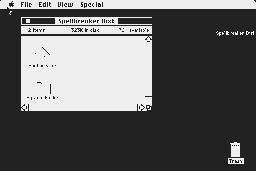 Screenshot for Spellbreaker r63-850916-F